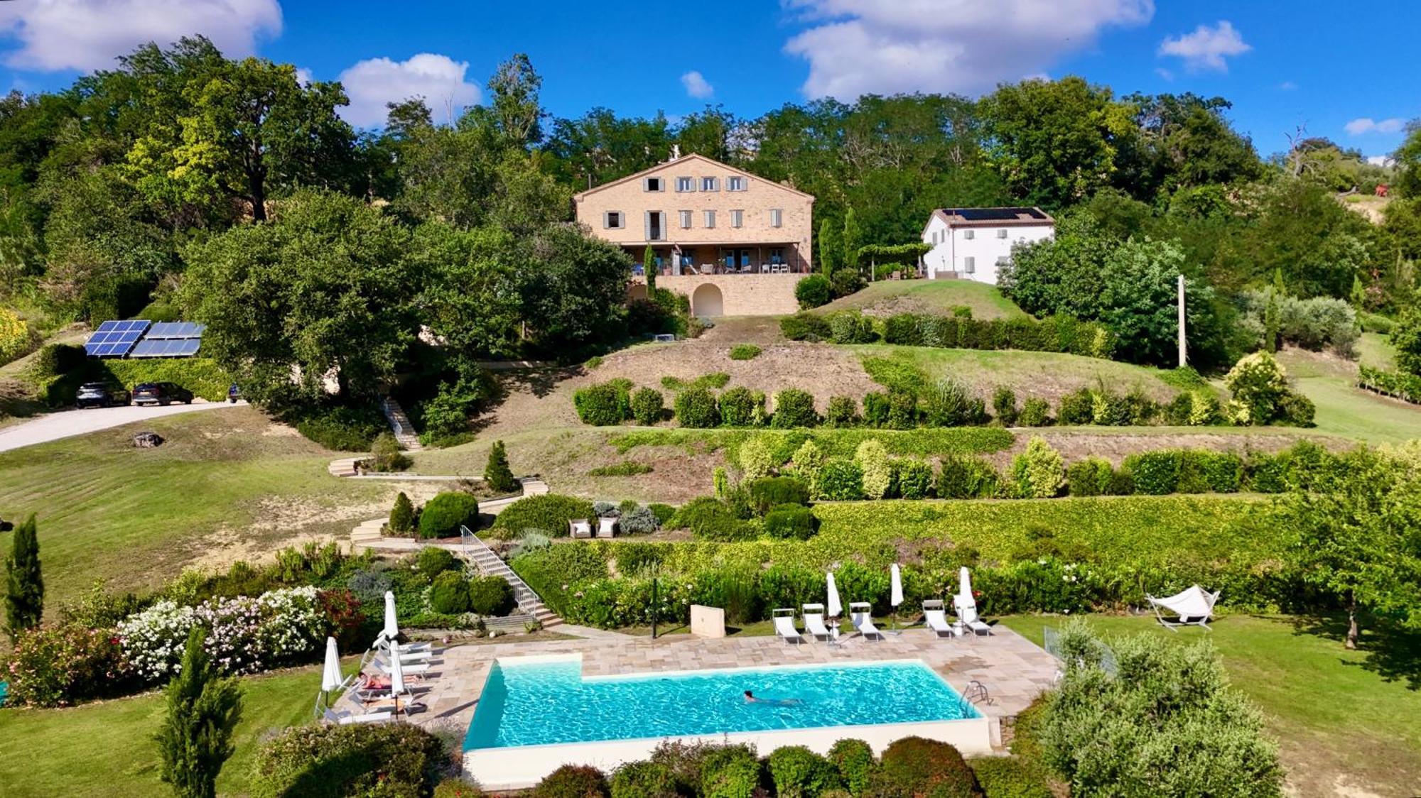 La Giravolta Country House Barchi Eksteriør billede